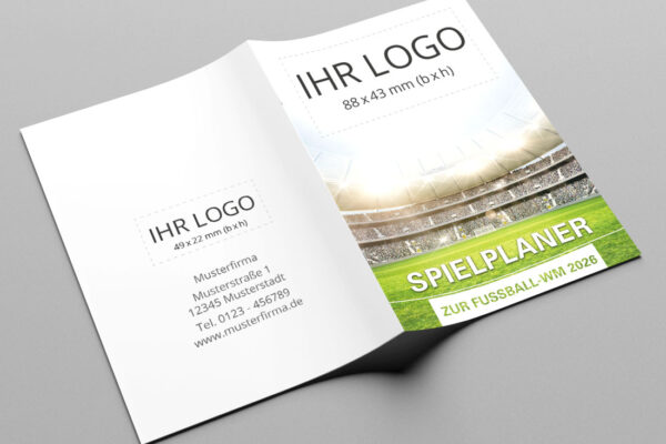 WM-Planer als Kompaktplaner mit der Werbeflaeche Arena