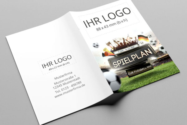 WM-Planer als Kompaktplaner mit der Werbeflaeche Euphoria Deutschland